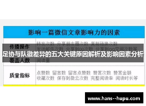 足协与队徽差异的五大关键原因解析及影响因素分析