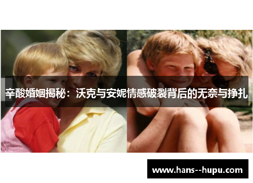 辛酸婚姻揭秘：沃克与安妮情感破裂背后的无奈与挣扎